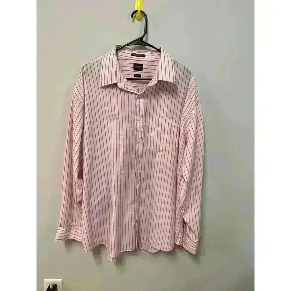 Men's Arrow Pink Dress Shirt Size XXL  18-18/12 - Picture 1 of 3